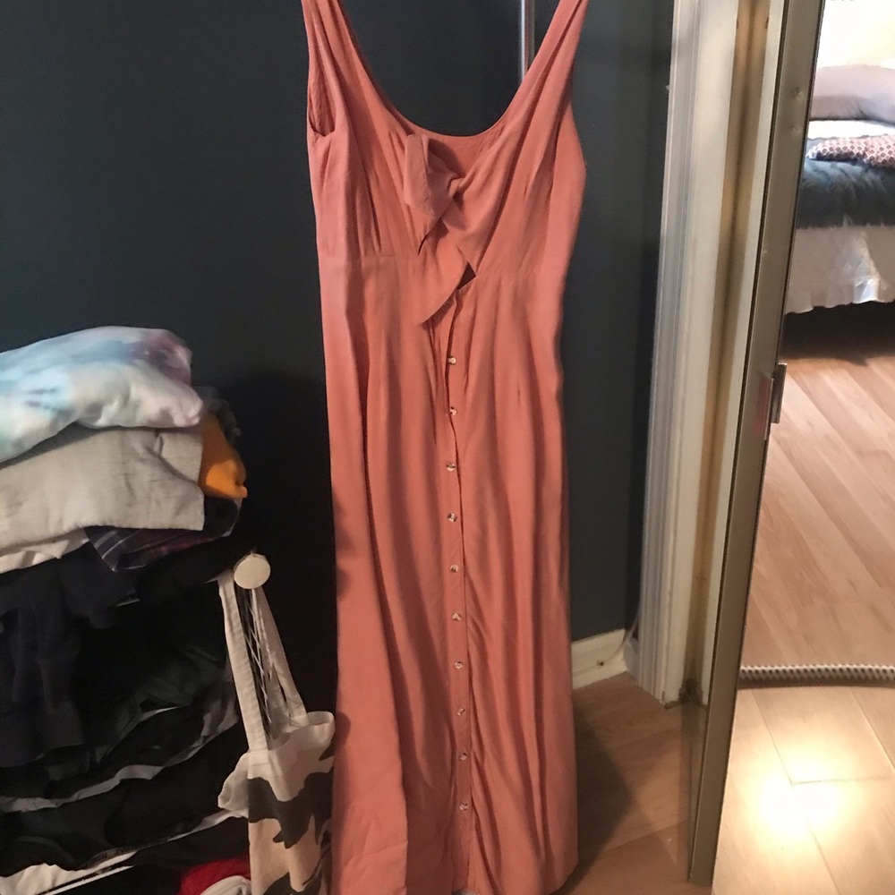 Mara Hoffman front knot dress
